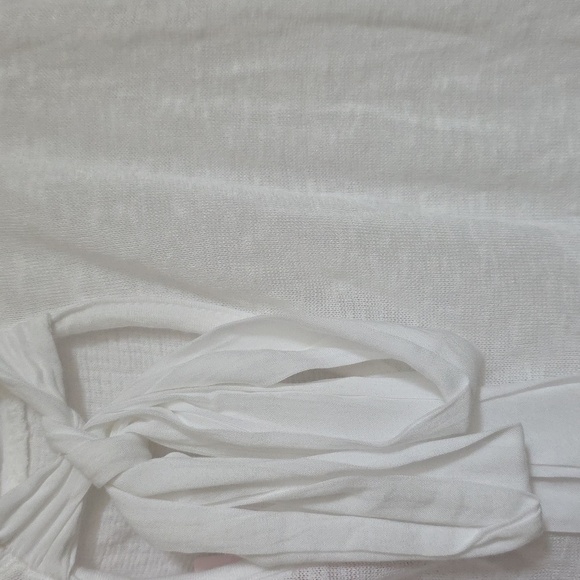 Scandal Italy Laurent Top - White with Sequin Front. Size Extra Small. NWT - Picture 8 of 12